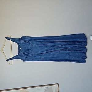 Old Navy Denim fit and flare dress